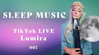 Relaxing Sleep Music  Lumirä  TikTok LIVE  Calming Flute [upl. by Hovey843]