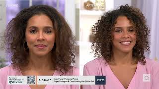 Josie Maran Moisture Plump Argan Shampoo Conditioning Hair Butter Set on QVC [upl. by Silver189]