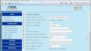 BSNL Broadband modem ConfigurationTeracom and Syrma Make Type2 Modems [upl. by Dnomyar850]