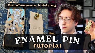 How to Make Enamel Pins amp Where to Get Pins Made Plus My Collection [upl. by Dnalsor]