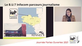 Le BUT INFOCOM parcours Journalisme [upl. by Eldreeda]