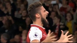 Arsenal vs Leicester City 43 Match Highlights 81117 [upl. by Nitfa]