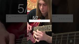 Slipknot  Psychosocial Guitar Solo Cover With Tabs [upl. by Ened]