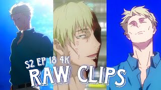 Nanamis Death Raw Clips 4k  Jujutsu Kaisen  S2EP18  Anime Raw Clips [upl. by Shererd733]