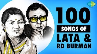 Top 100 Songs Of Lata Mangeshkar amp RDBurman  लता एंड र डी बर्मन के 100 गाने  Aap Ki Ankhon Mein [upl. by Eiramoj951]