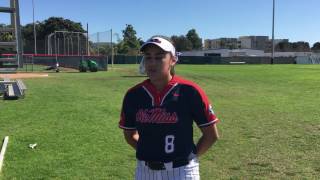 Ole Miss Softball  Easton Invitational Morgan Bruce [upl. by Niowtna]