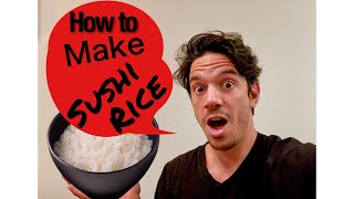 How to make sushi rice [upl. by Hawger256]