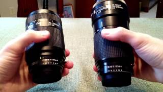 Nikkor 70210 Comparison f456 vs f4 PART II [upl. by Graubert574]