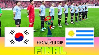 SOUTH KOREA vs URUGUAY  Final FIFA World Cup 2026  Full Match All Goals  Football Match [upl. by Marlee]