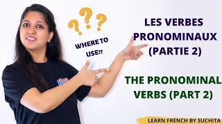 French Grammar  The uses of pronominal verbs Part 22  By Suchita  918920060461 [upl. by Jannelle]