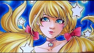 Tutorial How to Color with Copic Markers  Step by Step voiceover [upl. by Assenev512]