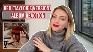 RED Taylors Version ALBUM REACTION [upl. by Ecneret851]