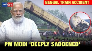 West Bengal Train Accident PM Modi Grieves The Loss Of Lives In The Tragic Mishap [upl. by Doggett]