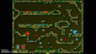 Fireboy and Watergirl Forest Temple Level 9 [upl. by Nonahs207]