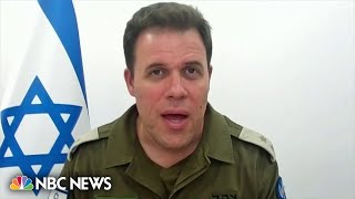 IDF spokesman Civilians hit by Jabalia strike knew it was coming [upl. by Torres]