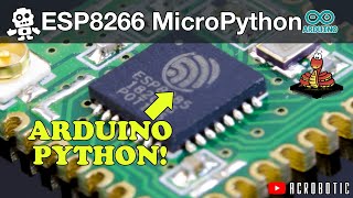 ESP8266 Running Python Using MicroPython Mac OSX and Windows [upl. by Abil585]