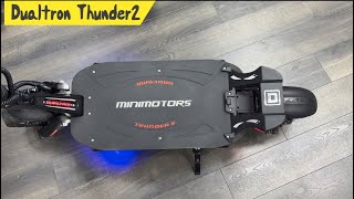 Dualtron Thunder 2  unboxing review  72 Vol 40 Ah  150 range full video [upl. by Ardnua]