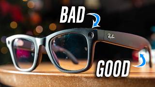 RayBan Meta Smart Glasses Review Actually Good [upl. by Junius804]