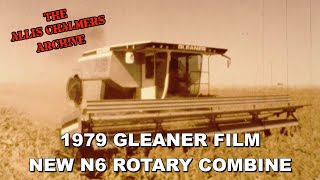 1979 Allis Chalmers Gleaner Dealer Movie The New N6 Rotary Combine F2 K2 L2 M2 [upl. by Schwitzer731]