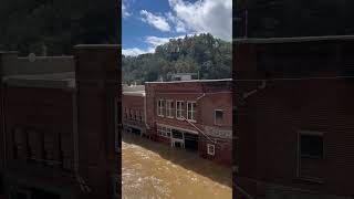 Video shows NC town decimated by Hurricane Helene ‘The level of destruction is unreal [upl. by Hauhsoj]