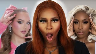 I created makeup looks Inspired by influencers Nikkie tutorials amp ​Jackie Aina [upl. by Beberg335]