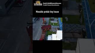 Movable Prefab Tiny House  Smart house  Prefab Cabin Kits [upl. by Elburt241]