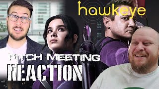 Hawkeye Pitch Meeting REACTION  YES Ive got questions about the Owl [upl. by Enatan]