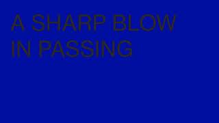 Ben Frost  A Sharp Blow In Passing Official Audio [upl. by Aliber]