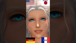 Venat in all 4 Languages 🇺🇸🇯🇵🇩🇪🇫🇷 ff14 fyp ffxiv [upl. by Crutcher]