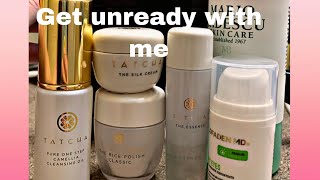 GET UNREADY WITH TATCHA SKIN CARE [upl. by Ehtiaf]