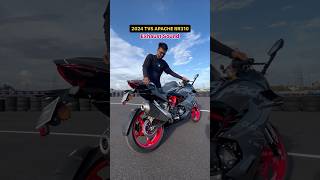 2024 TVS Apache RR 310 Exhaust Sound  BikeWale shorts tvsapacherr310 [upl. by Fiester202]