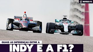 Qual a DIFERENÇA entre a INDY e a FÓRMULA 1™ 🏎️🔍🤔 [upl. by Etnaud]