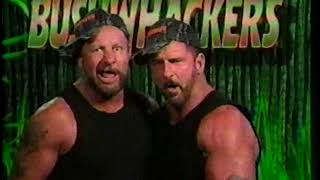 Bushwhackers Promo WWF 1990 [upl. by Valtin]