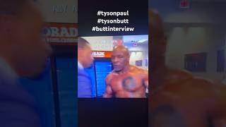 Mike Tyson Butt Interview [upl. by Aehta]