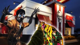 SALVANDO AL POLLO FRITO DE KFC  Custom Map WAW Zombies [upl. by Avlis]