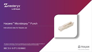 Harpera Microbiopsy Punch  Instructions for Use [upl. by Myrtle]