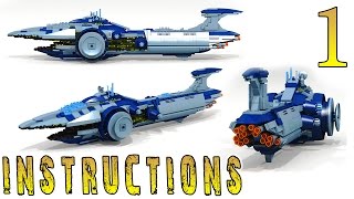 INSTRUCTIONS STAR WARS Lego MALEVOLENCE PART 1of2 [upl. by Atileda]