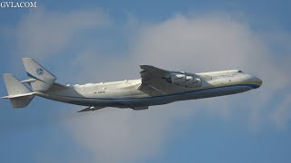 Antonov AN225 Mriya take off Athens Airport [upl. by Zulema]