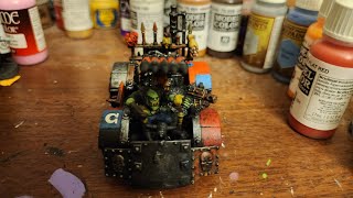 Warhammer 40k Ork Buggy  Brady Paints [upl. by Oitaroh]