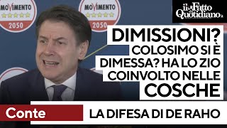 Conte quotDe Raho deve dimettersi E Colosimo no ha lo zio coinvolto nelle cosche e non lo ha dettoquot [upl. by Mayberry]