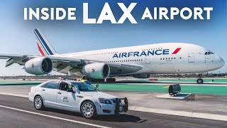 Inside LAX with Airport Operation  New Control Tower Visit [upl. by Margarette932]