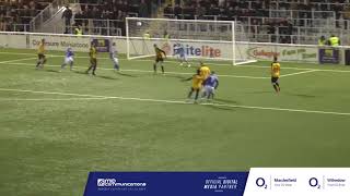 Macclesfield Town Goal Of The Month Winner  March 2018 [upl. by Ajim967]