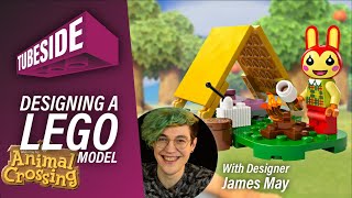 LEGO Animal Crossing  DESIGNER Behind the Scenes  Tubeside ep1  Bunnies Outdoor Activities 77047 [upl. by Adnotal]