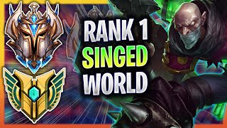 RANK 1 SINGED IN THE WORLD  RANK 1 SINGED TOP GAMEPLAY  RANK 1 SINGED GUIDE [upl. by Sremlahc721]