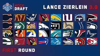 2024 FULL First Round Mock Draft Lance Zierlein 30 [upl. by Lezley]