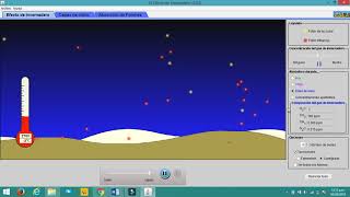 Gases del efecto invernadero y el calentamiento global  Simulador PhET [upl. by Symons]