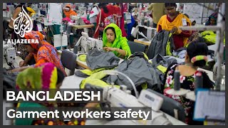 Bangladesh Deal on safety standards at garment factories in effect [upl. by Melissa]