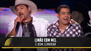 Limão Com Mel Part Especial Edson  É Bom Lembrar  Um Show De Emoções [upl. by Annahsad]