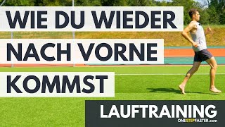 Lauftraining Technik Wie du vermeidest dass Rückenlage beim Laufen dich langsam macht [upl. by Trilbie476]