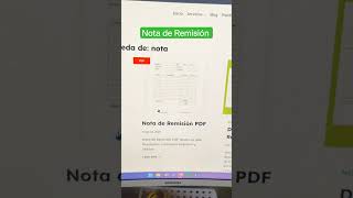 Plantilla de Nota de Remisión GRATIS [upl. by Lois376]